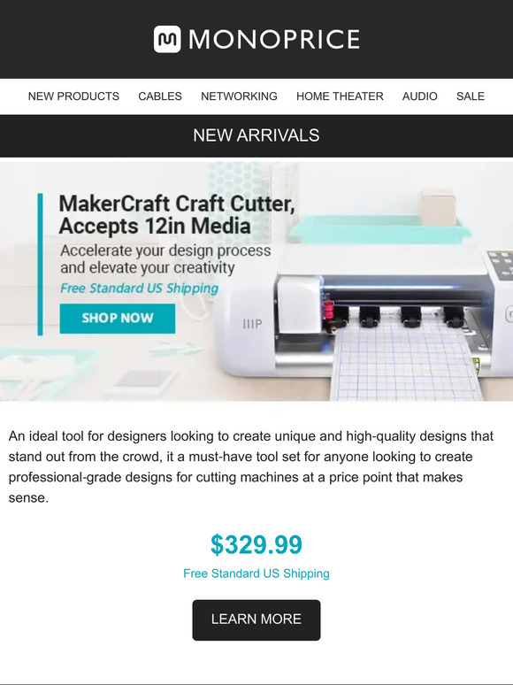 📢 COMING SOON  MakerCraft Craft Cutters - Monoprice