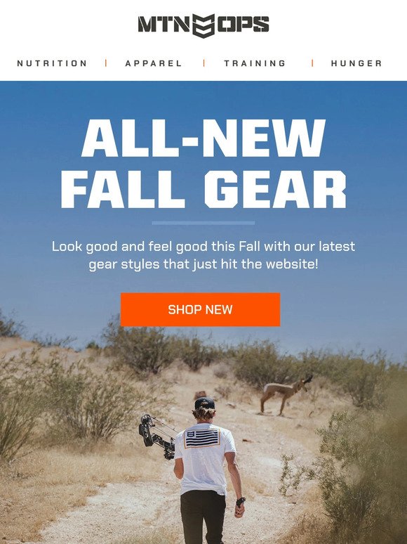 NEW GEAR DROP // Fall Styles have arrived! 🍂