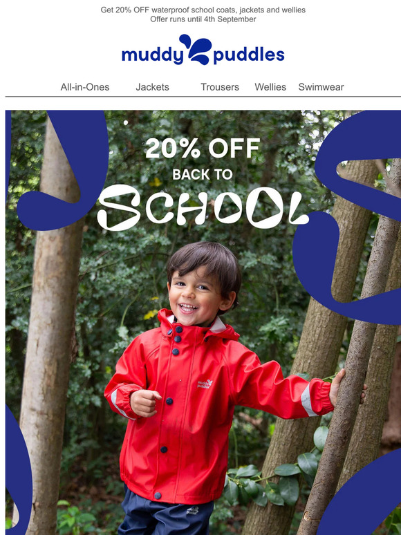 Joyful school jackets 📚 20% OFF back to school