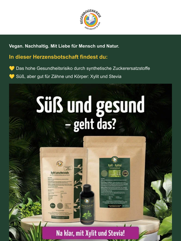 Gesunde Alternativen zu schädlichem Zucker! ⛔