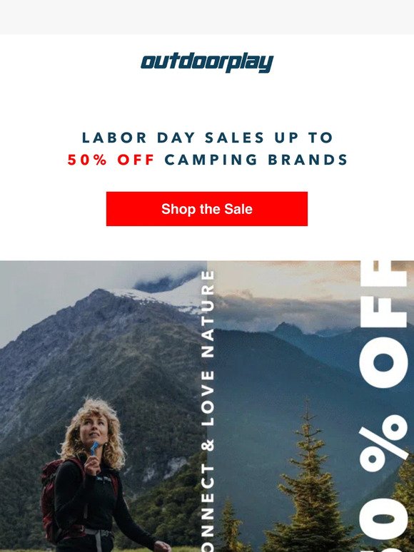 Up To 50% Off Big Agnes, Therm-A-Rest, Kelty, and More