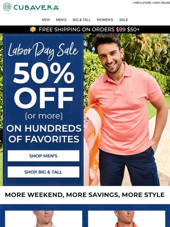Labor Day Sale: 50% Off (or More) is Happening Now