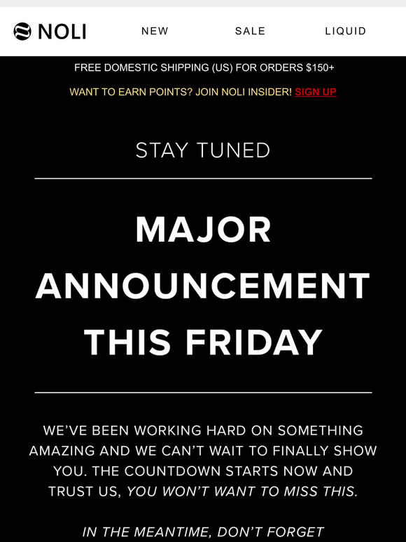 SOMETHING NEW IS COMING.......