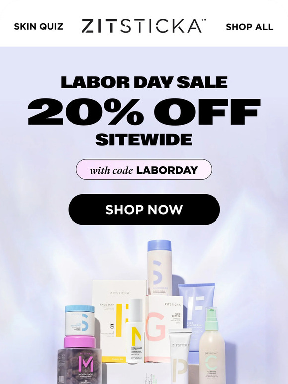 🚨 20% OFF SITEWIDE STARTS NOW 🚨
