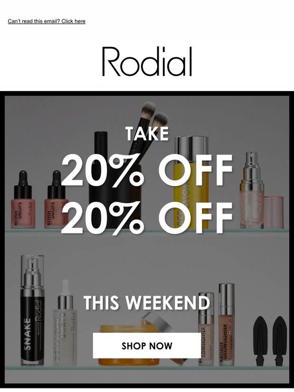 Missed Out On Our Exclusive 20% Off...
