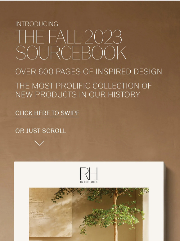 Restoration Hardware The Most Prolific Collection in Our History Milled