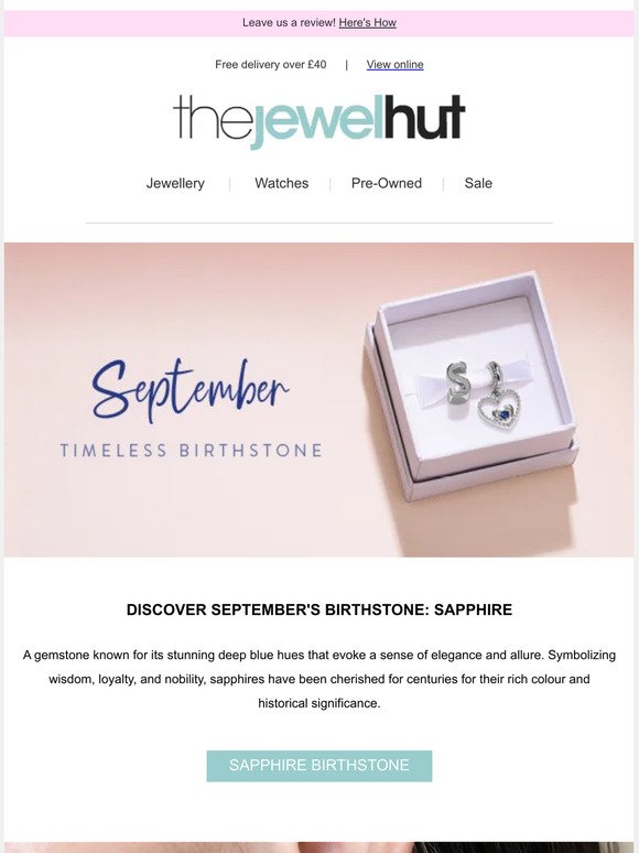 Discover Sapphire; September's Birthstone!