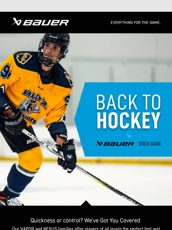 Bauer Hockey: The EASTON SYNERGY STICK is back