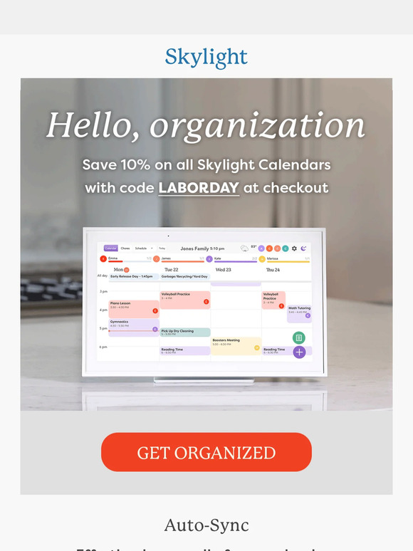 Skylight LABOR DAY SALE Save up to 30 on Skylight Calendar Milled