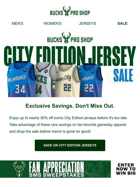 City Edition  Bucks Pro Shop