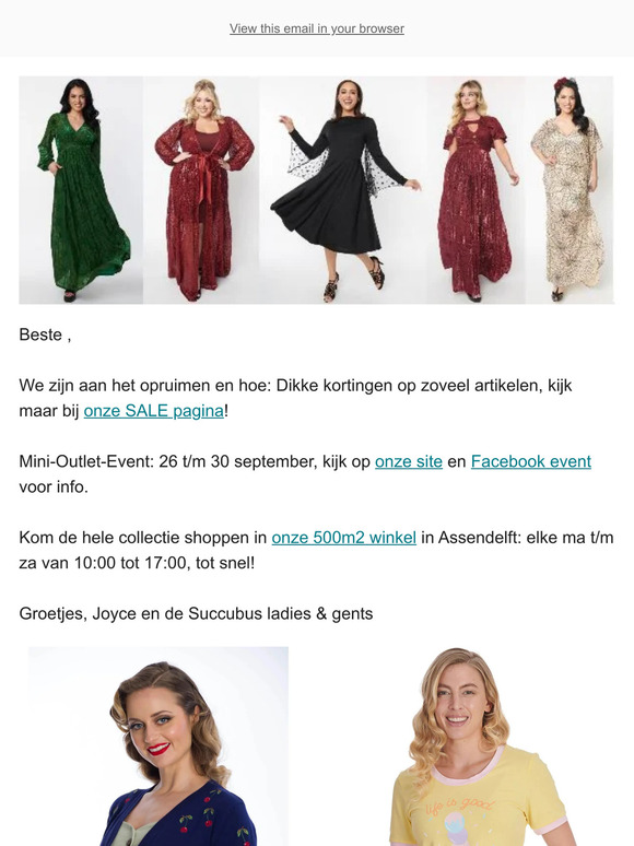 NU: Laatste SALE ronde is ingegaan