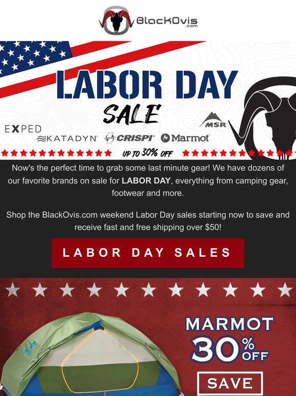 Explore, Hunt, Save: Labor Day Discounts on Outdoor Essentials!