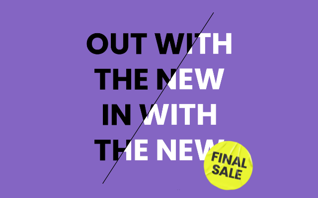 Final Sale! Take 50% off everything.