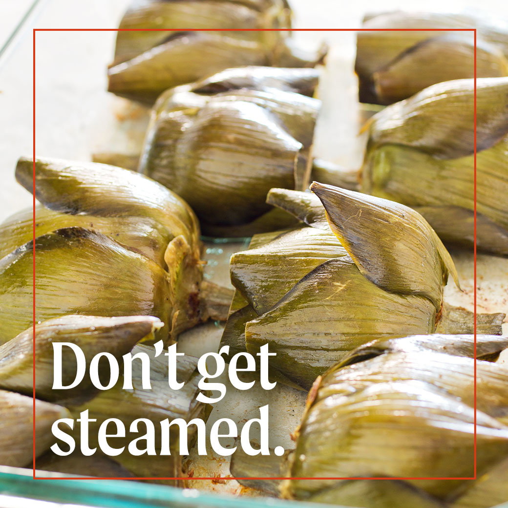 Don't get steamed.