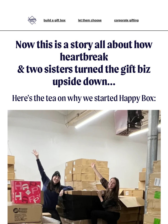 Happy Box Store How an unhappy sitch lead to Happy Box Milled