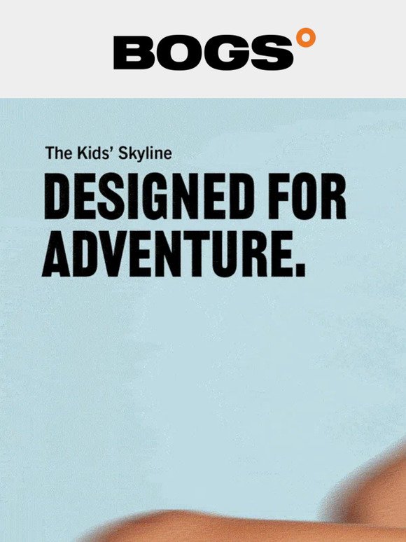 Our New Kids' Skyline Kicker | Shop Now