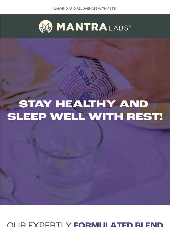 Rest & Renew with Our Expertly Formulated Blend! 🌙