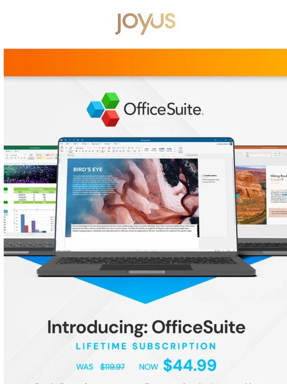 OfficeSuite for $45! 🎉 NEW DEAL ALERT!