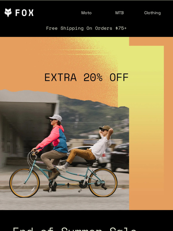 Up to 50% OFF - End of Summer Sale