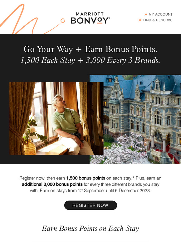 Drumroll, Please — Earn 1,500 Bonus Points on Each Stay and More