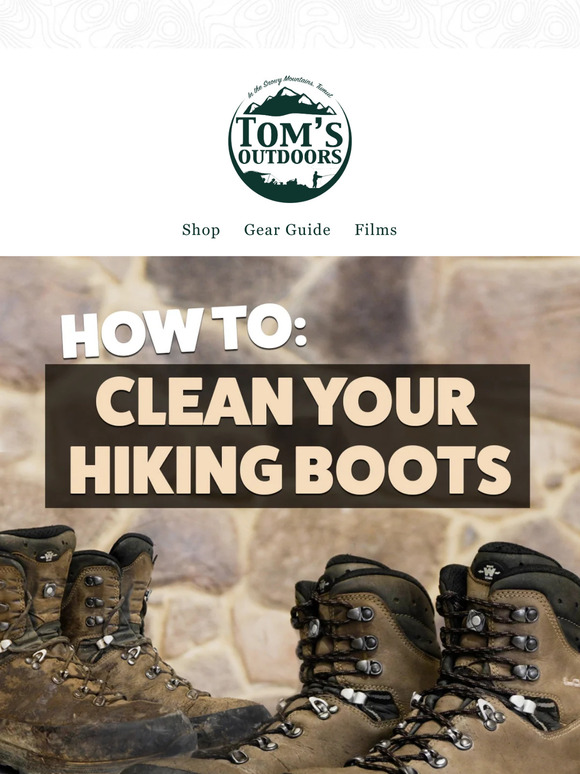 Have you cleaned your boots?