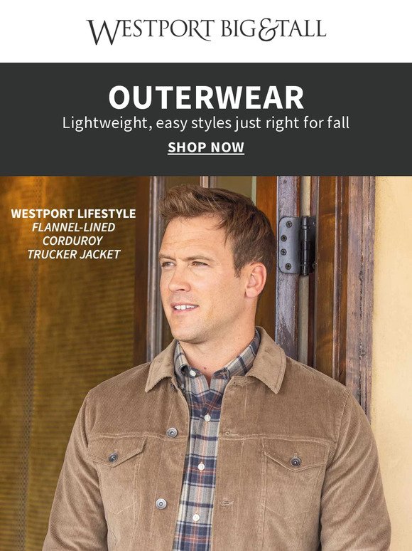 Lightweight outerwear, perfect for early fall
