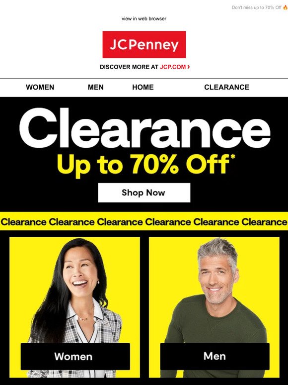 CLEARANCE just dropped!