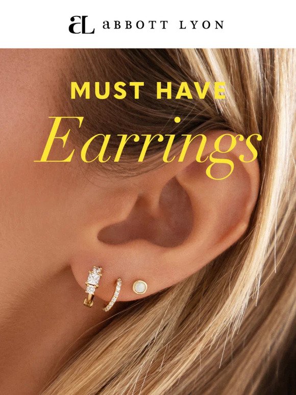 Our must have earrings ✨