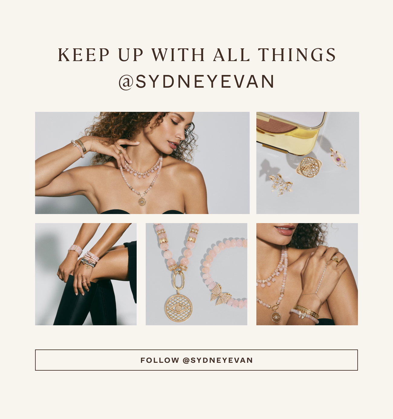 Sydney Evan Instagram Page
