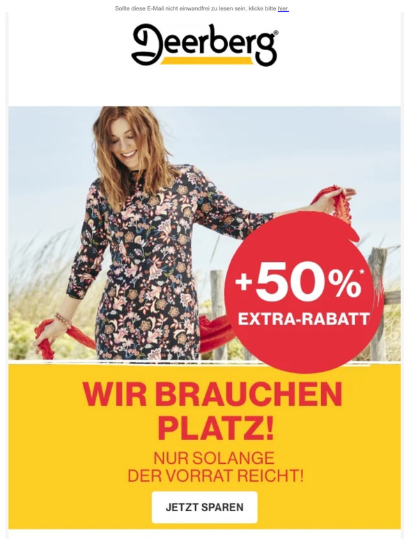Nicht verpassen: 50% auf ALLES 💛