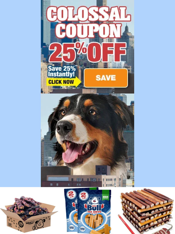 Colossal Coupon > 25% Instant Savings!