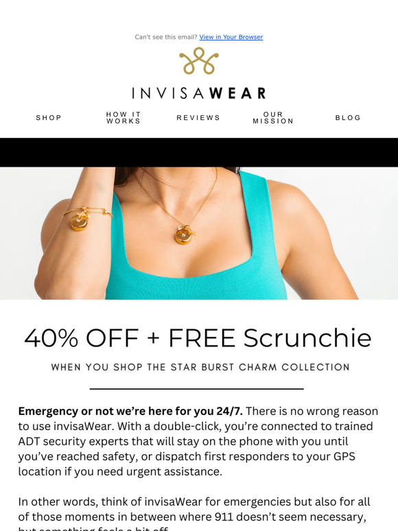 FREE Scrunchie + 40% OFF! Yes, please! 💁‍♀️