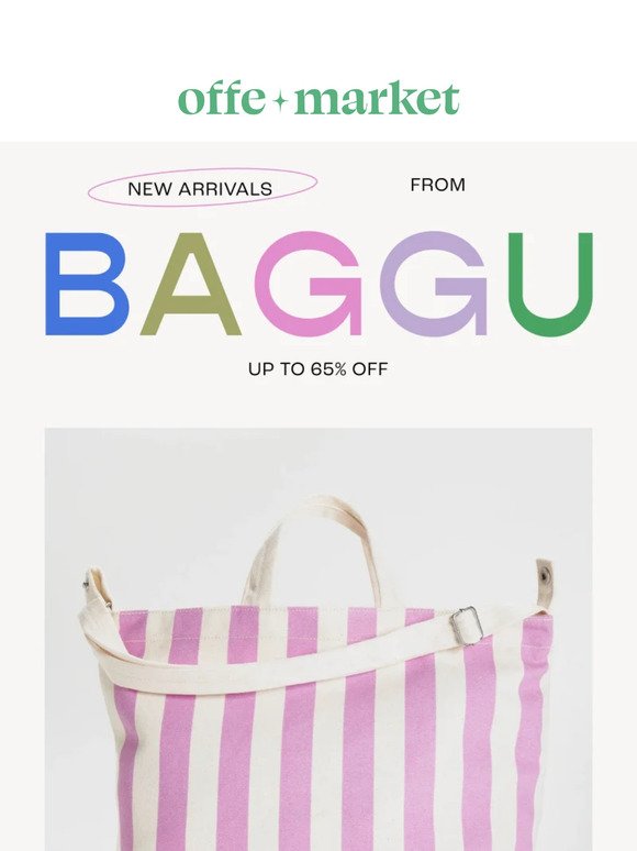 New arrivals ✨ from BAGGU →