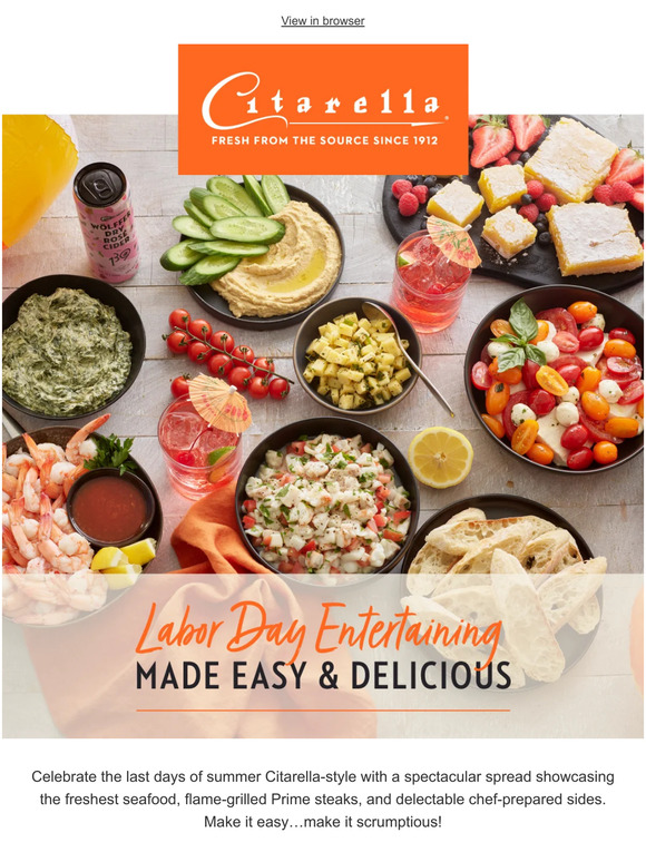 Easy, Scrumptious Entertaining for Labor Day!