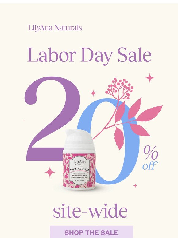✨🤠 Labor Day 20% off Sale Starts Now! 🇺🇸