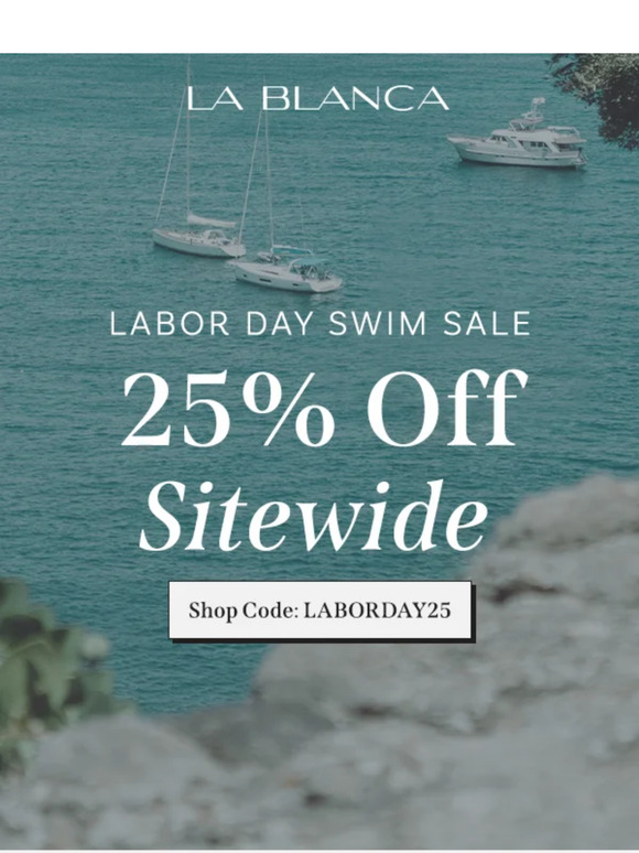 Labor Day Sale Starts NOW