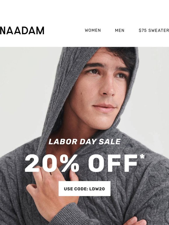 Don’t Forget: 20% Off Sitewide