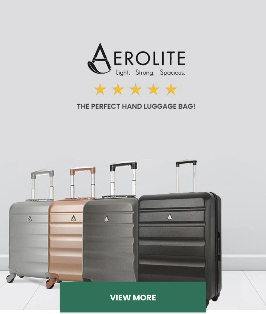 Travel Luggage & Cabin Bags Ltd Travel in Style Explore 5 CITIES