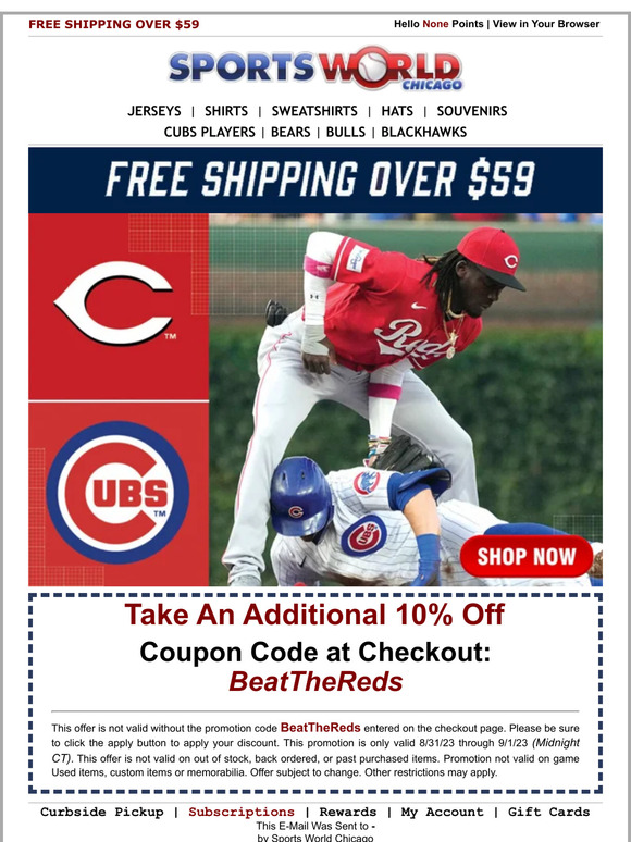 Sports World Chicago: FLASH SALE: Cubs Fitted Hat by New Era $24.95 (MSRP  $59.95)