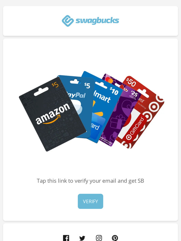 Verify Your Swagbucks Account - Action Required
