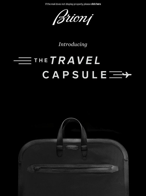 Introducing the Travel Capsule