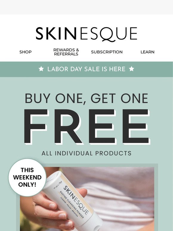 BOGO FREE Labor Day Sale is HERE! 🤯🛍
