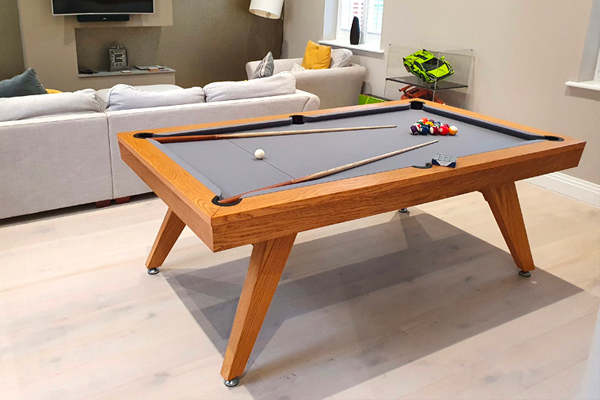 Signature Sexton Oak Pool Dining Table