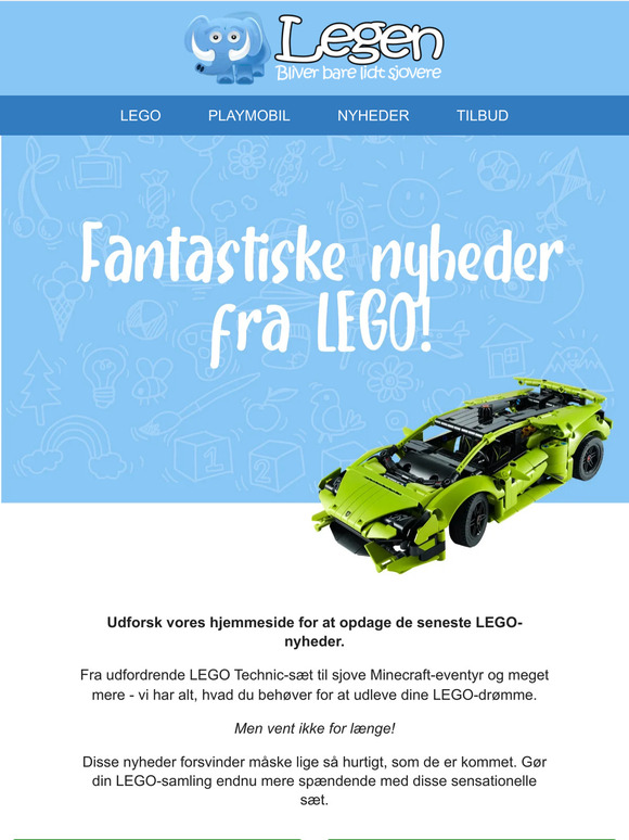 Opdag LEGO nyhederne fra LEGO Minecraft & Technic! 🧱🔧