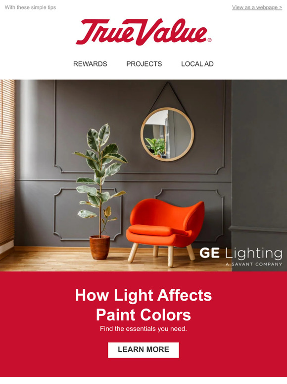 True Value Hardware 🎨 Learn How Light Affects Paint Color Milled