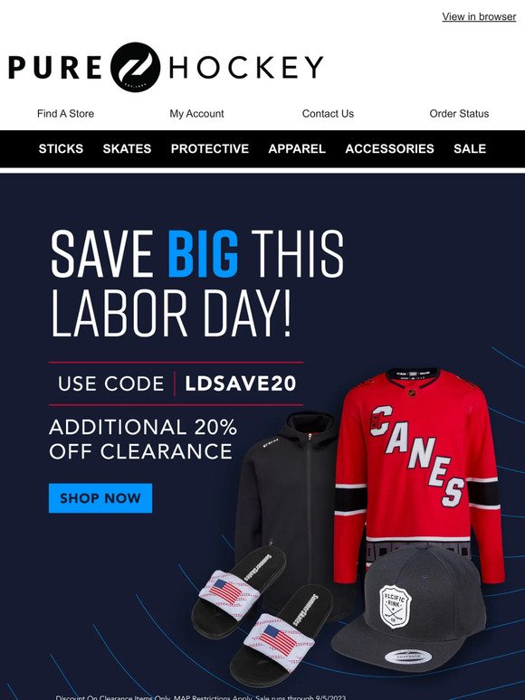 Hey, Use The Code LDSAVE20 To Take An Extra 20% Off Select Apparel!