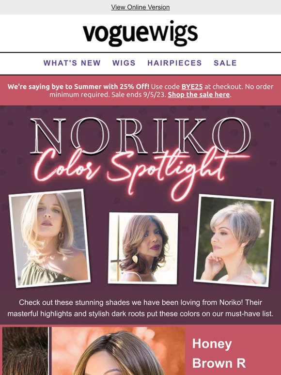 Stunning Highlighted Hues From Noriko