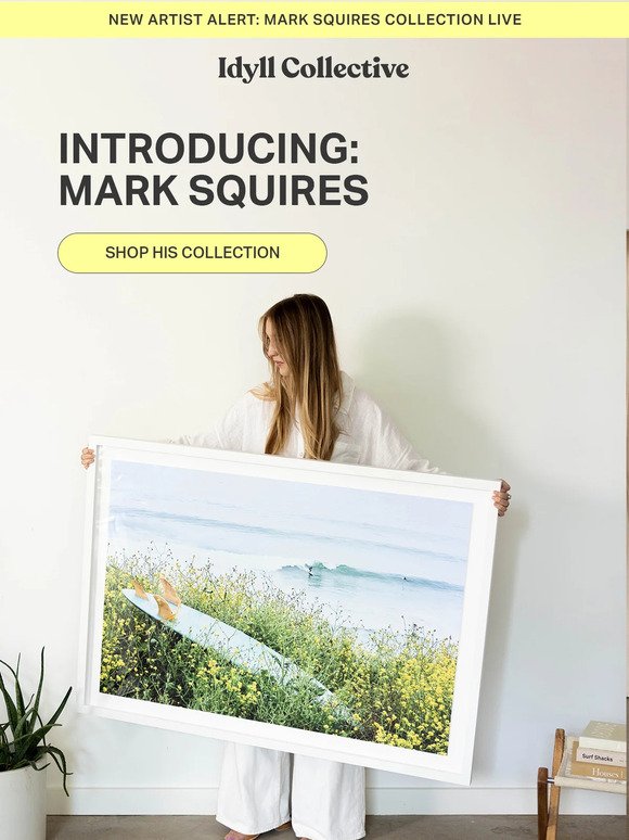New Artist Alert: Mark Squires 🔥