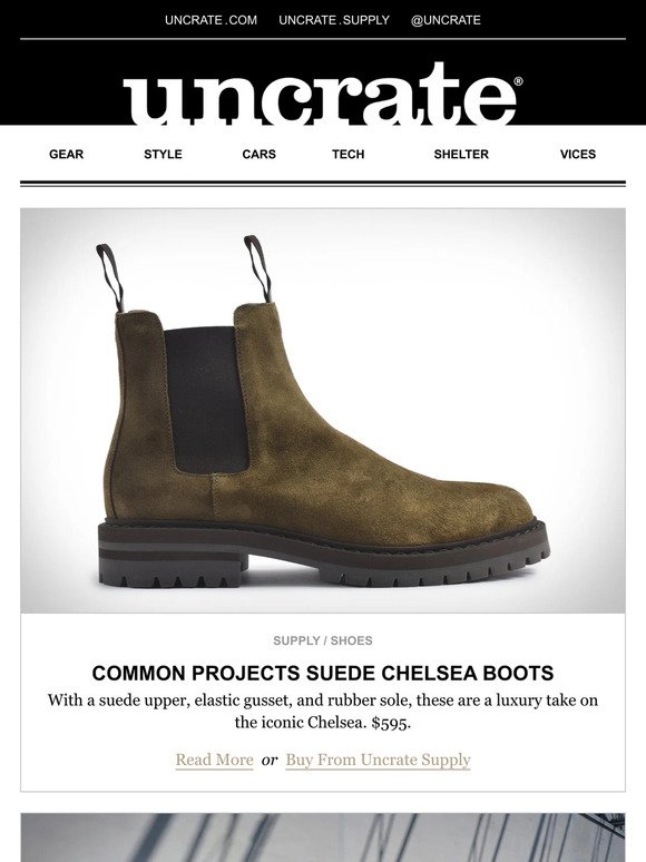 Uncrate - R.M. Williams Gardener Chelsea Boot - $299 (today only