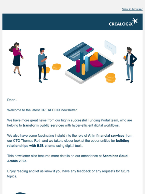 CREALOGIX completes the launch of a customer portal at seven public finance institutions
